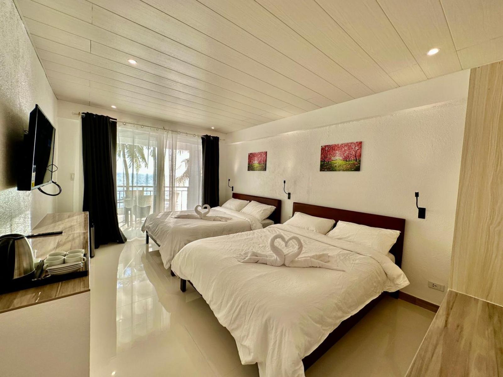 Calypso Beach And Dive Resort Manoc-Manoc Exteriér fotografie