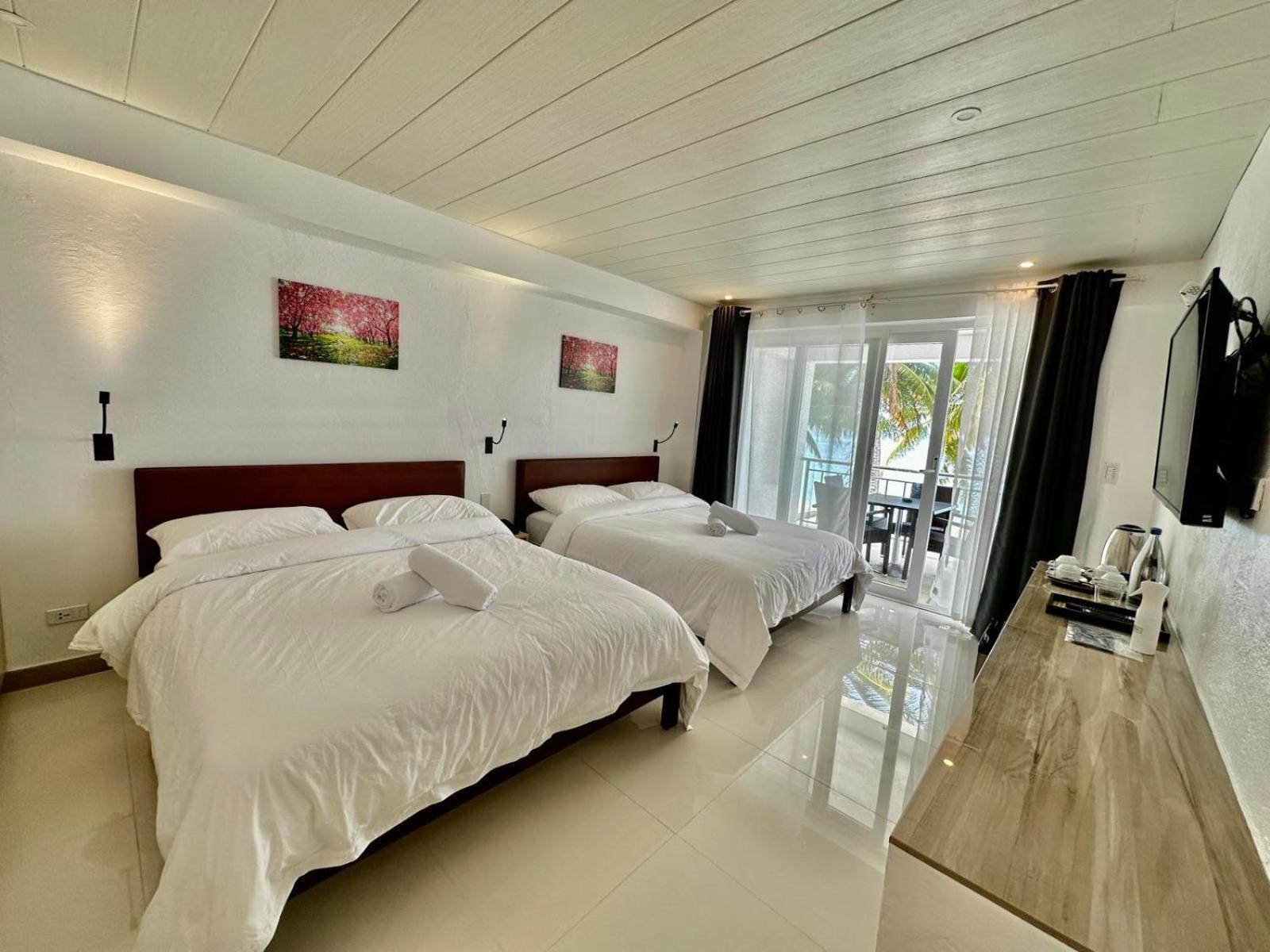 Calypso Beach And Dive Resort Manoc-Manoc Exteriér fotografie